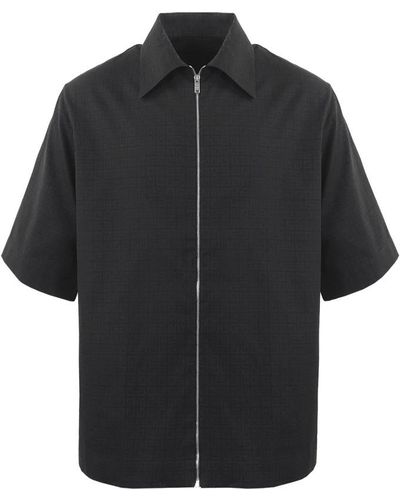 Givenchy Short Sleeve Shirts - Black