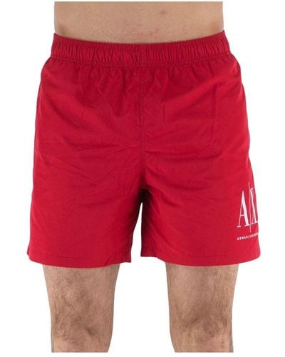 Armani Exchange Casual Shorts - Rot