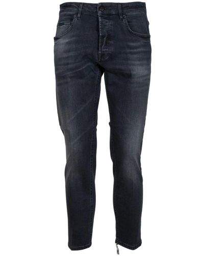 Don The Fuller Yaren nero jeans in cotone elasticizzato - Blu