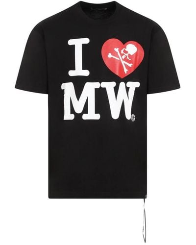 MASTERMIND WORLD I love mw t-shirt - Nero