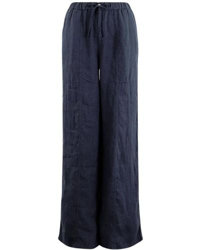 Moscow Trousers > wide trousers - Bleu