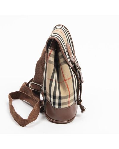 Burberry Mochila Burberrys Vintage Beige - Neutro