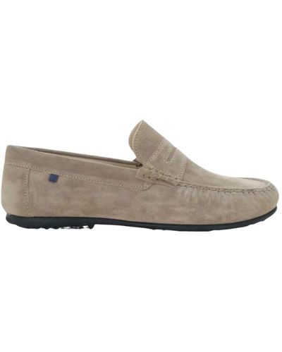 van Bommel Shoes > flats > loafers - Gris