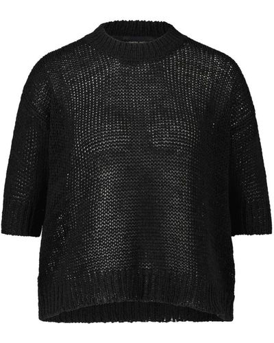 Roberto Collina Round-Neck Knitwear - Black