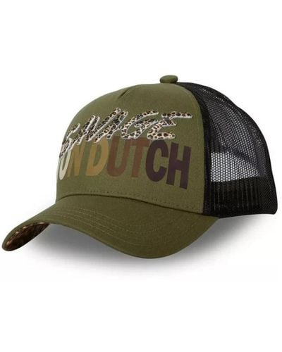 Von Dutch Grünes savage logo trucker cap