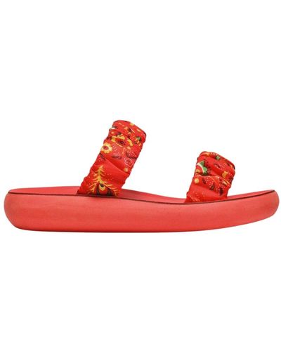 Ancient Greek Sandals Controles deslizantes - Rojo