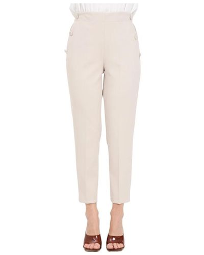 ViCOLO Trousers > cropped trousers - Neutre