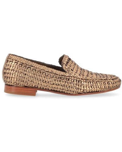 Pons Quintana Metallische oassi style loafers - Braun