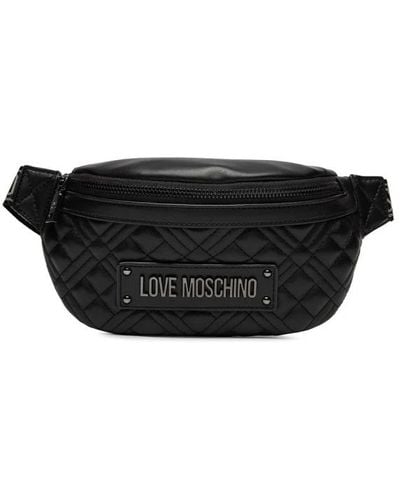 Love Moschino Belt Bags - Black