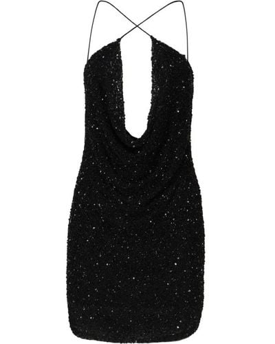 retroféte Short Dresses - Black