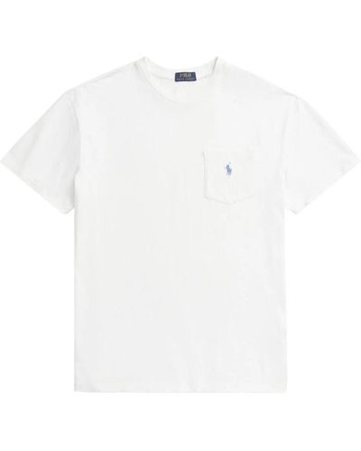 Ralph Lauren Weiße t-shirts und polos sscnpktclsm1
