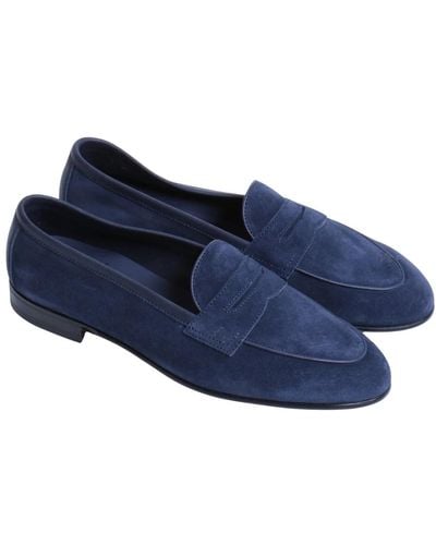 BERWICK  1707 Shoes > flats > loafers - Bleu