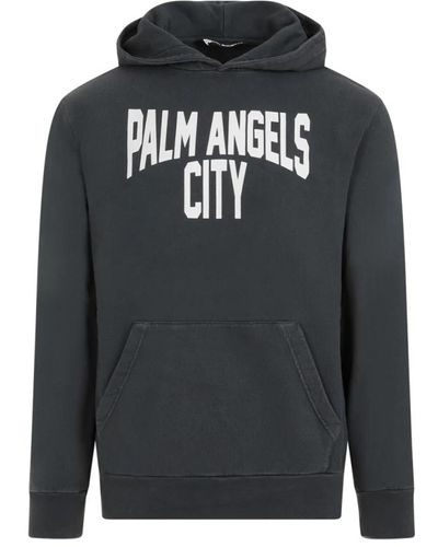 Palm Angels Hoodies - Grau