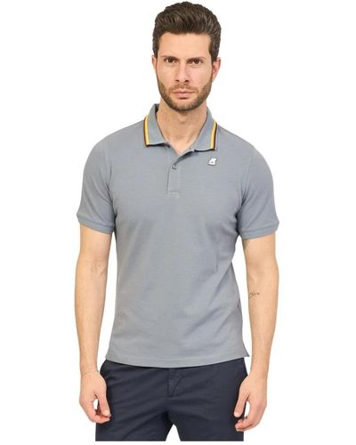 K-Way Polo Shirts - Gray