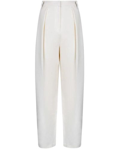 Magda Butrym Wide Trousers - White