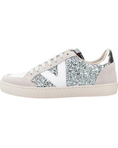 Victoria Sneakers glitter berlin - Bianco