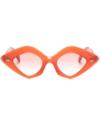 Cutler and Gross Accessories > sunglasses - Orange