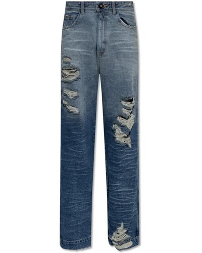 Adererror Baggy jeans - Blu