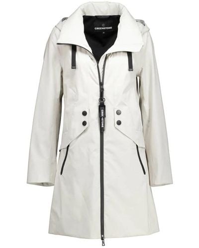 Creenstone Rain giacche - Bianco