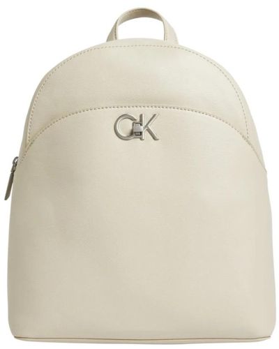 Calvin Klein Backpacks - Natural
