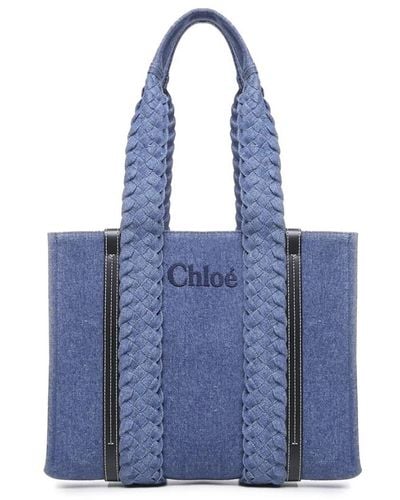 Chloé Tote Bags - Blue