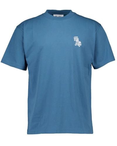 OLAF HUSSEIN T-Shirts - Blue