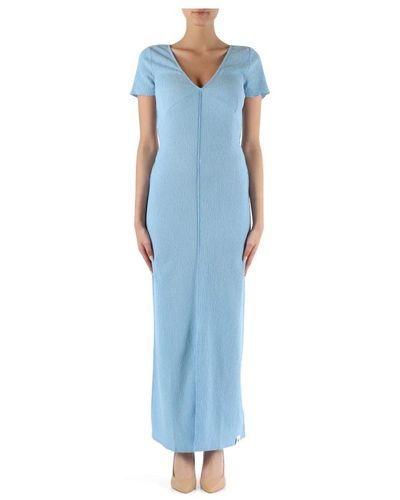 Calvin Klein Maxi Dresses - Blue