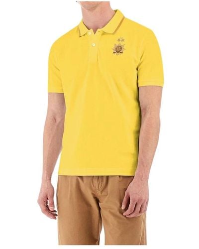 La Martina Polo Shirts - Yellow