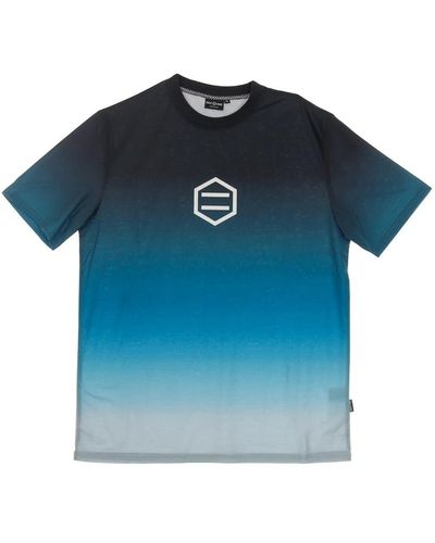 DOLLY NOIRE Gradient logo t-shirt - Blau