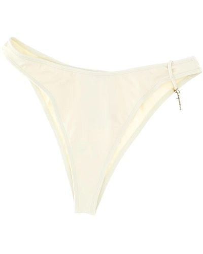 Jacquemus Slip bikini firmato - Bianco