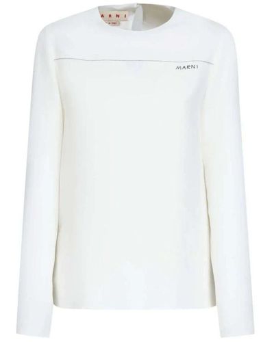 Marni Sweatshirts & hoodies > sweatshirts - Blanc
