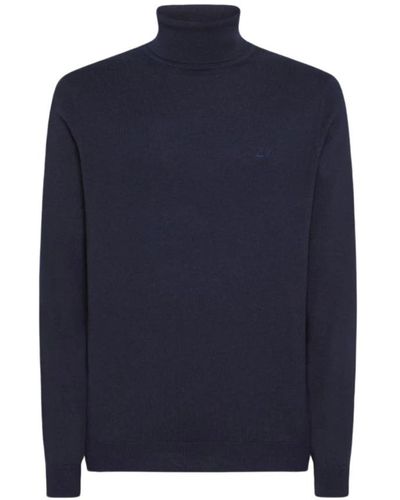 Sun 68 Turtlenecks - Blue