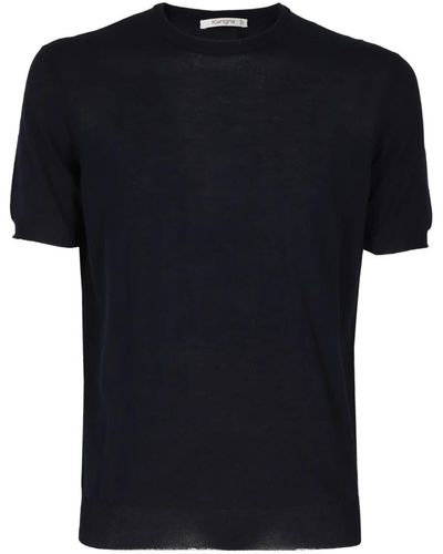 Kangra Baumwoll t-shirt - Schwarz
