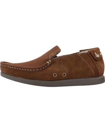 Clarks Shoes > flats > loafers - Marron