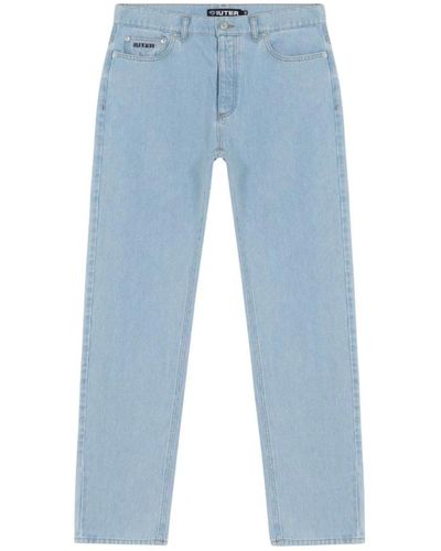 Iuter Jeans > straight jeans - Bleu