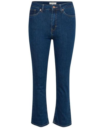 Part Two Stylische Bootcut Jeans für Frauen - Blau
