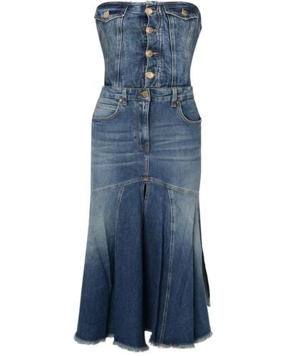 Pinko Vintage denim kleid 103178 - Blau