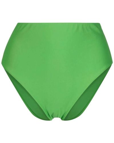 Nanushka Slip bikini verde a vita alta