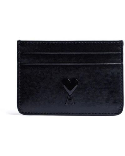 Ami Paris Accessories > wallets & cardholders - Noir