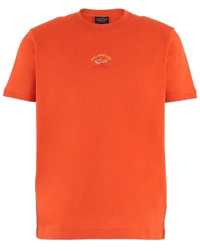 Paul & Shark T-shirts - Orange