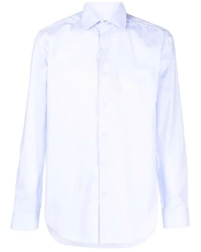Corneliani 89P0102111270 Shirt - Weiß