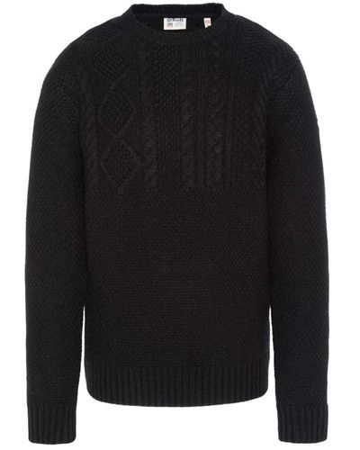 Schott Nyc Knitwear > round-neck knitwear - Noir