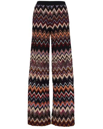 Missoni Wide Trousers - Multicolour