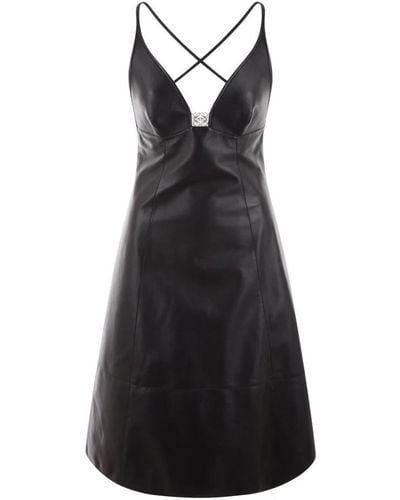 Loewe Short Dresses - Black
