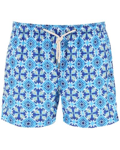 Peninsula Bermuda shorts im mediterranen stil - Blau