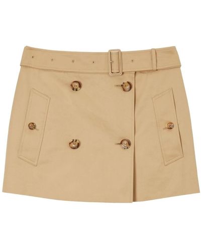 Burberry Short Shorts - Natural