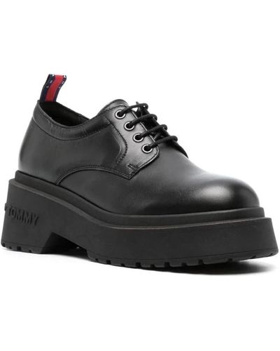 Tommy Hilfiger Zapatos formales negros con cordones