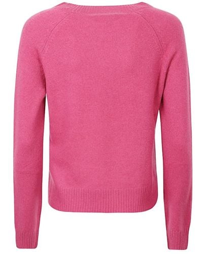 Weekend by Maxmara Round-Neck Knitwear - Pink