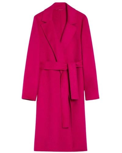 iBlues Belted Coats - Pink