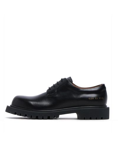 Common Projects Scarpe derby chunky nere - Nero